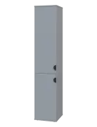 TN 5 - 32D kancelářská skříň, 2-dveřová, levá, 1822x360x400, šedá